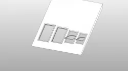 Roof Window - Full Parametric Revit Family 3D model