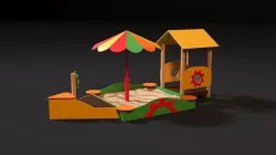 Sandbox 3D model