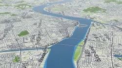 Seoul South Korea 3D model