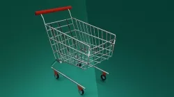 Shopping Cart 3D Modell Textured  3D model