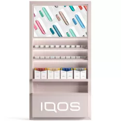 Showcase for the sale of IQOS with sticks 3D model