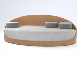 sofa round up 3D model