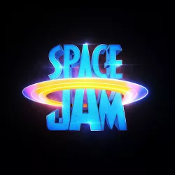 Space Jam Movie Title 3D model