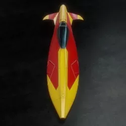 Spaceship racer WipeOut Pir-Hana style  3D model