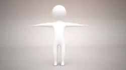 STICKMAN 3D model