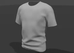 T-shirt model 3D model