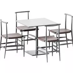 Table Dado S80 by Mobliberica and Pelleossa Chair by Miniforms 3D model