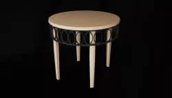 Table template Low Polly 3d- models Low-poly 3D model