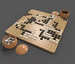 The GO Game 3D model