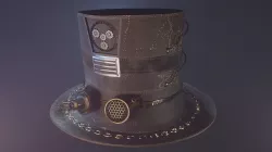 Top Hat Golden Flow 3D model