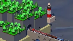 train  tunnel 3D model