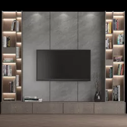 TV Wall 3D model