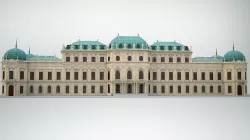 Upper Belvedere - Vienna - Austria 3D model