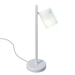 White minimal table lamp  3D model