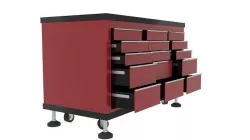 Workshop Tool Storage Cabinet 3D model