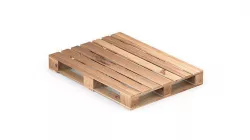 3d Pallet Low-poly 3D model