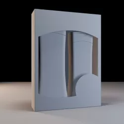 3D Vaseline and pack 3D model