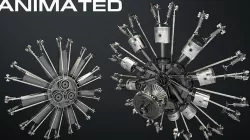 AirCraft Engine 3D model