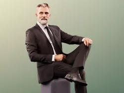 Alex 11840 - ceo businessman office boss sitting 3D model