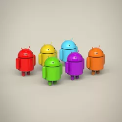 Android Set 3D model