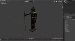 Anubis 3D model
