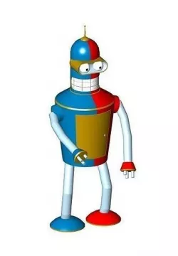 ARC-03-BENDER ROBOT 3D MODEL 3D model