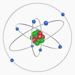 Atom Planetary Model - Bohr 3D model