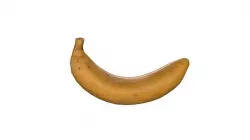 Banana Low-poly 3D model
