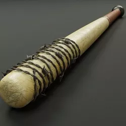 Baseball bat 3D model