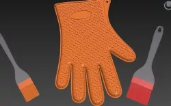 BBQ Glove 3D model