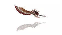 Beast Hunter Greatsword Low-poly 3D model