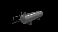 Big liquid container 3D model