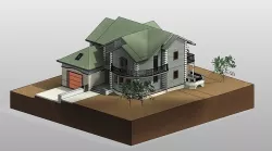 BIM VILLA 3D model