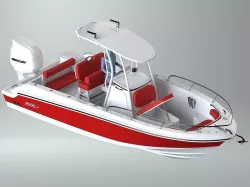 Boston Whaler Concept Design Center Console Boat 3D model