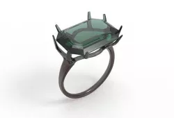 branch ring 3D model
