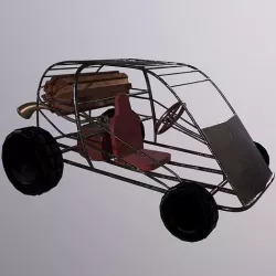Buggy Car 3D Modelling 3D model