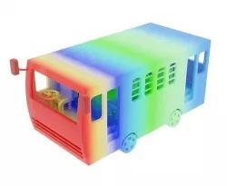 Bus CFD 3D Image 3D model