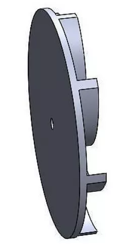 centrifugal impeller fan 3D model
