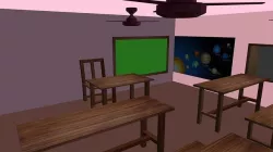 Classroom 3D model