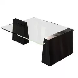 Coffe Table N11 Glass Metall 3D model