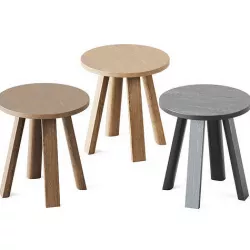 Coffee table BuzziMilk by BuzziSpace 3D model
