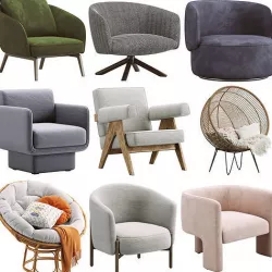 Collections Armchair 3D model