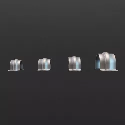 Conduit Clamp Strap 3D model