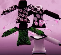 crop hoodie sweater Low-poly 3D model