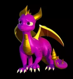 Cute Spyro Model 3D model