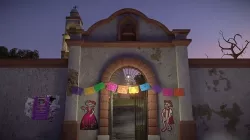 Day of the Dead Graveyard Low-poly 3D model