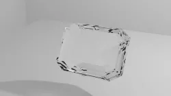 DIMONOD EMERAD FANCY CUT Low-poly 3D model