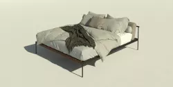 DOUBLE BED 3D model