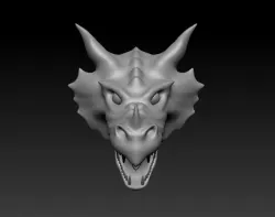 Dragon Head 3D model