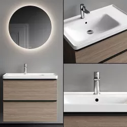 Duravit D-Neo Vanity Unit Set 1 3D model